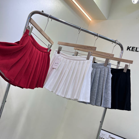 Ladies Mini Pleated Skirts